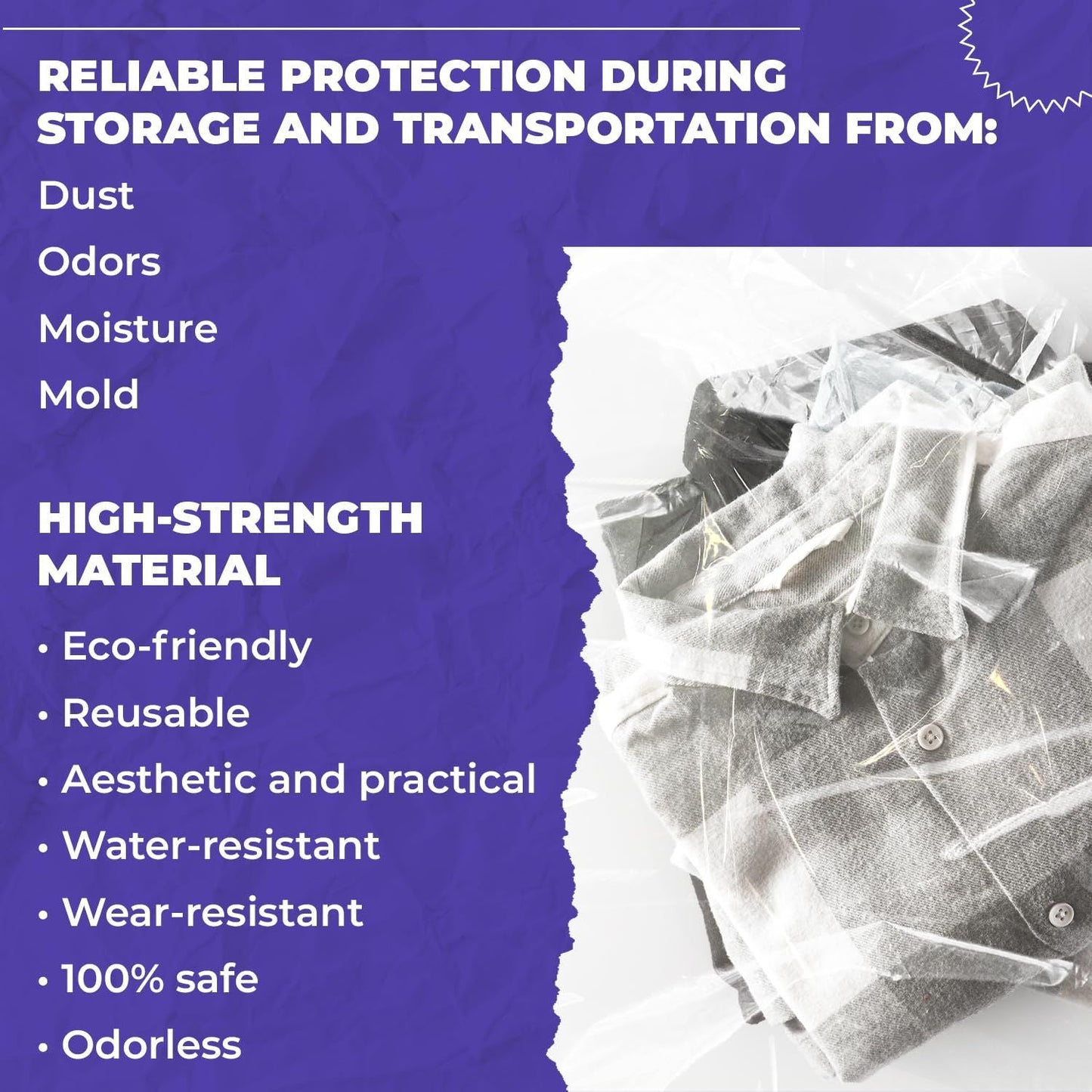 Clear Drawstring Bag, 18 x 24 Inches. Pack of 50 Clear Plastic Drawstring Bags. 2 Mil Drawstring Clear Plastic Bags. Waterproof Clear Plastic Bags Drawstring for Cosmetics, Toiletries