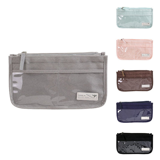 Foldable 2023 new coming custom your design polyester cosmetic bag