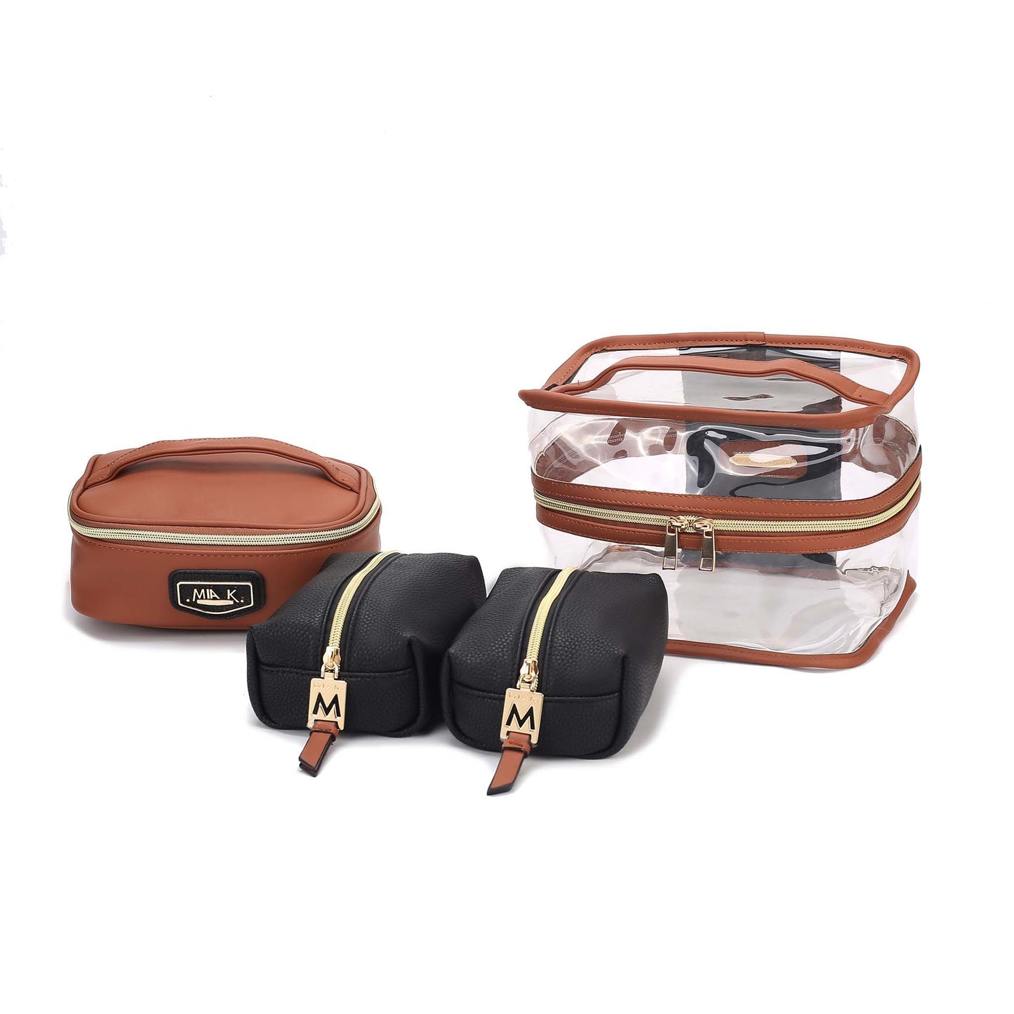 MKF Collection Emma Cosmetic 4 Pc Set by Mia K