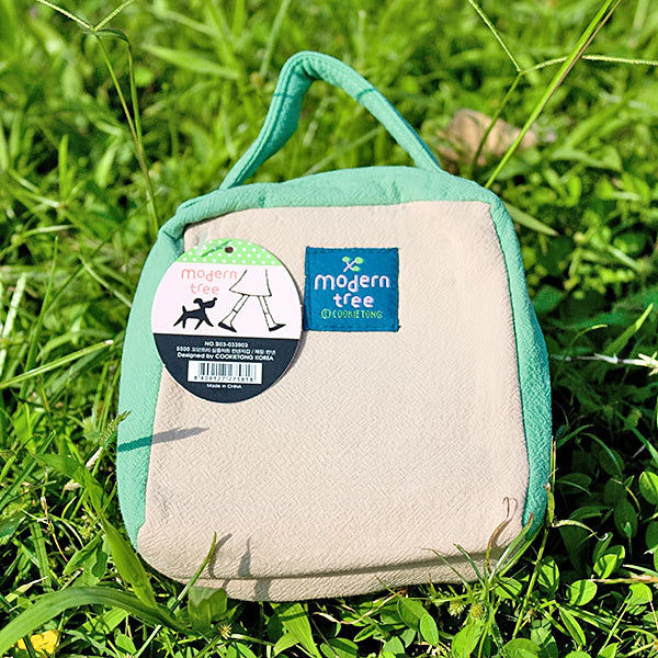 [Any Mail?] Embroidered Applique Cosmetic Bag / Camera bag / Hand Purse Wallet (4.9*4.7*2)
