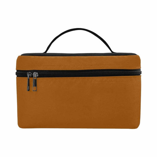 Cosmetic Bag, Brown Travel Case